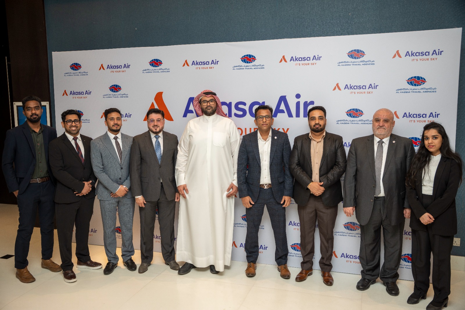 Al Kazemi Group and Akasa Air Hold Successful Sales Event to Strengthen Partnership